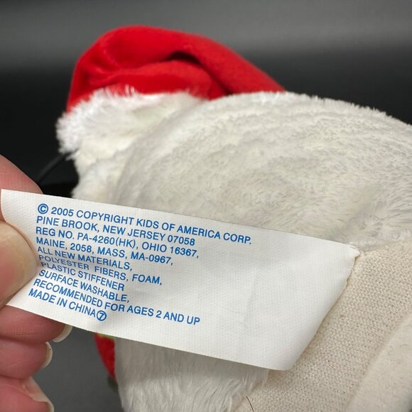 Vintage Musical Snowman Christmas Decoration Saxophone Kids Of America 2005 - Picture 9 of 10